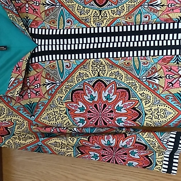 "AMAZING ARTSY"  LAUNDRY BY SHELLI SEGAL SZ 4 - Picture 6 of 13